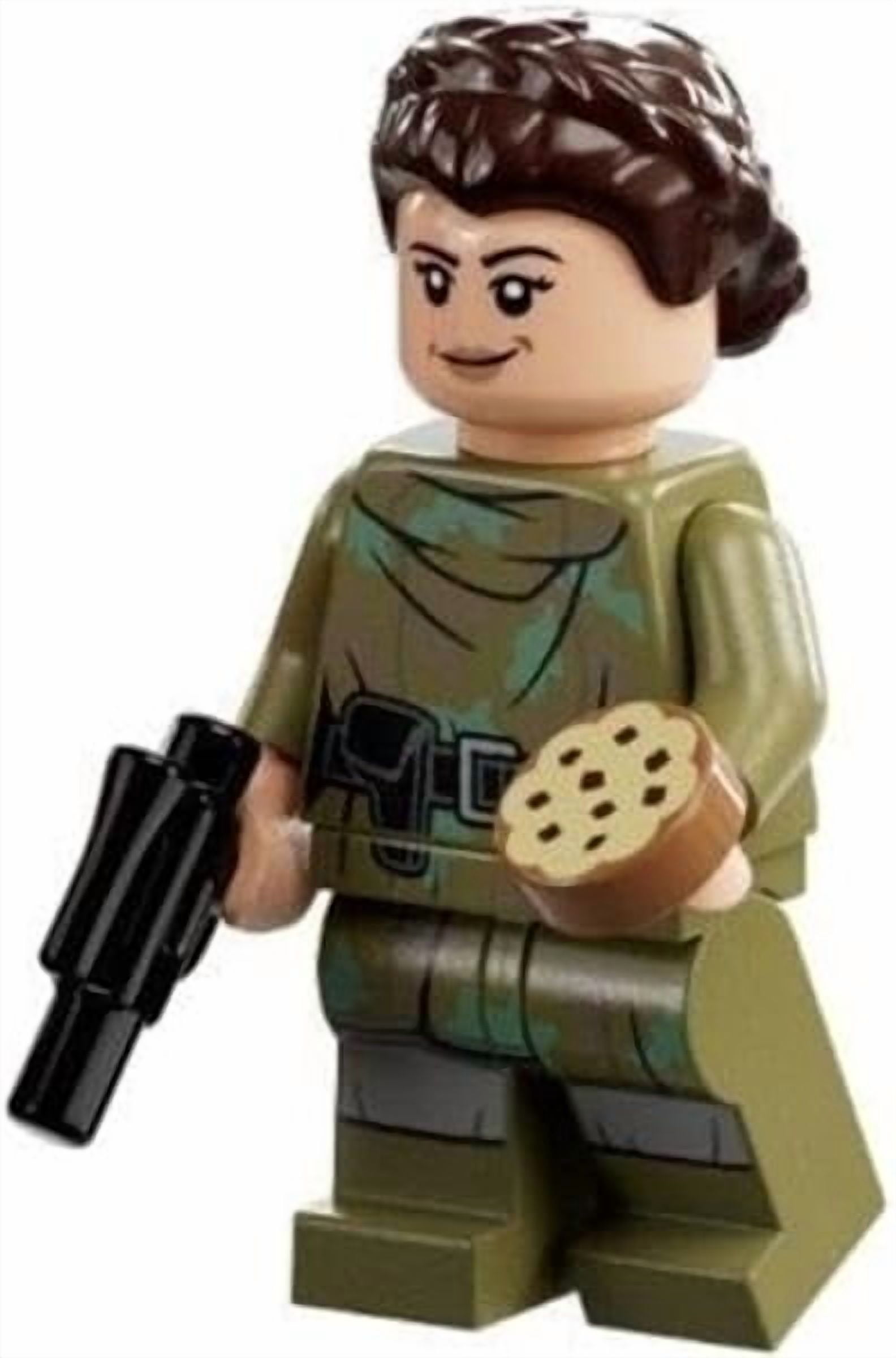LEGO Star Wars Princess Leia Minifigure Endor Outfit Episode 6 10236 sw0504 Used main image 1