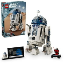 LEGO Star Wars R2-D2 Brick Built Droid Figure, Collectible May the 4th Toy with Exclusive 25th Anniversary Minifigure Darth Malak, Star Wars Gift Idea for Kids or Fans Ages 10 and Up, 75379