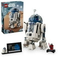 thumbnail image 1 of LEGO Star Wars R2-D2 Brick Built Droid Figure, Collectible Star Wars Room Décor with Exclusive 25th Anniversary Minifigure Darth Malak, Creative Play Gift Idea for Kids or Fans Ages 10 and Up, 75379, 1 of 8