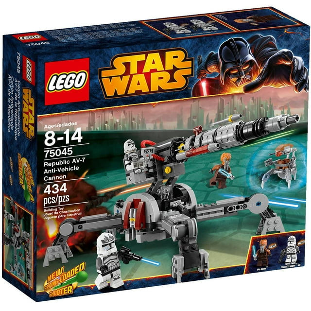 LEGO Star Wars Republic AV-7 Anti-Vehicle Cannon Building Set