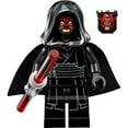 thumbnail image 1 of LEGO Star Wars Sith Minifigure - Darth Maul Evil Smile with Horns, Hood, and Lightsaber (75096), 1 of 4