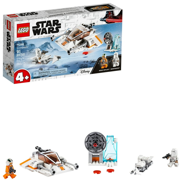 LEGO Star Wars Snowspeeder 75268 Starship Set for Kids 4+ (91
