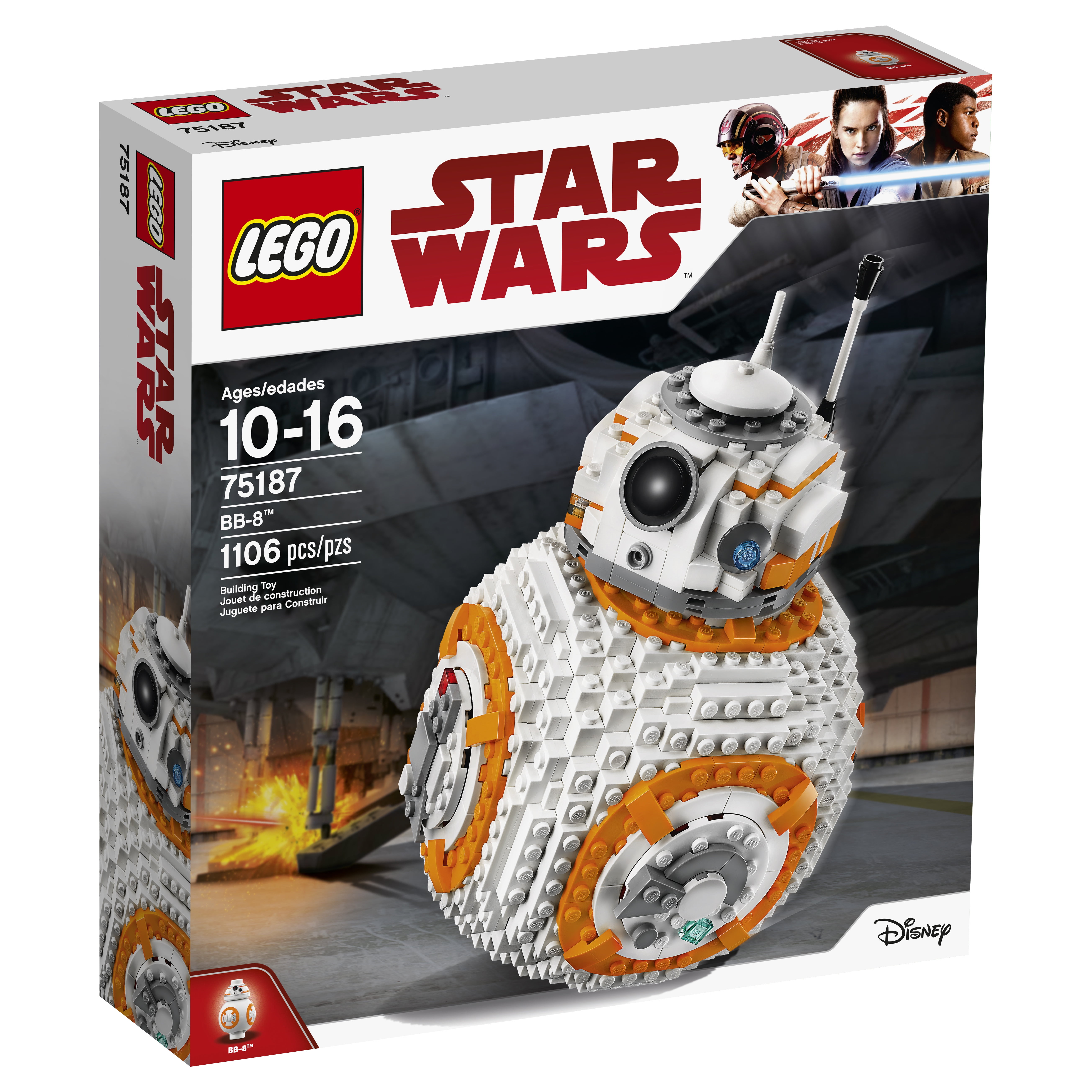 Free Shipping! LEGO Star Wars TM BB8 75187 Building Set (1,106 Pieces