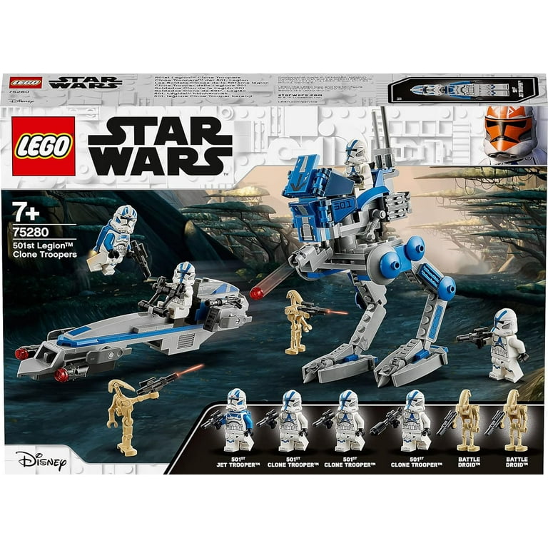 LEGO Star Wars TM Clone Trooper Pack 501st Legion Soldiers Battle Droid Sets Walmart