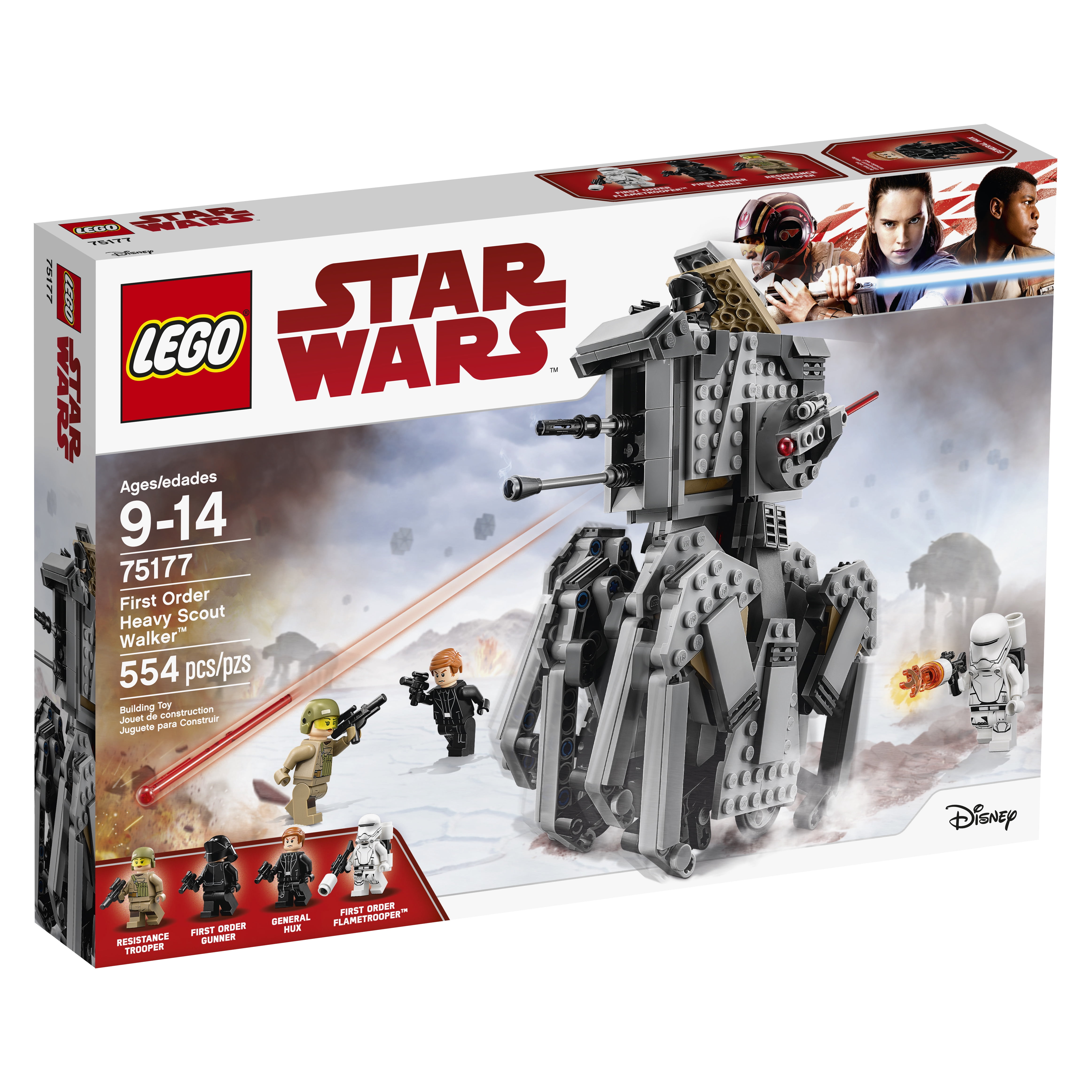 Husk vest sadel LEGO Star Wars TM First Order Heavy Scout Walker™ 75177 - Walmart.com