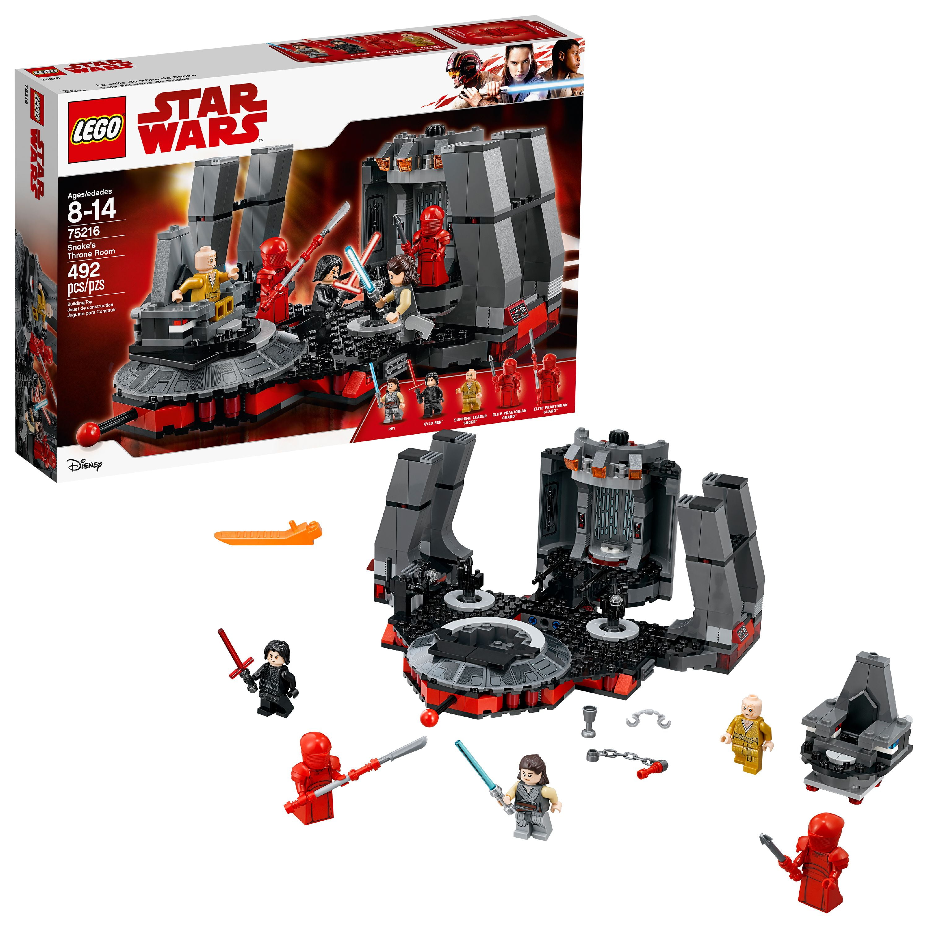 LEGO Star Wars TM Snoke's Throne Room 75216 (492 Pieces) 