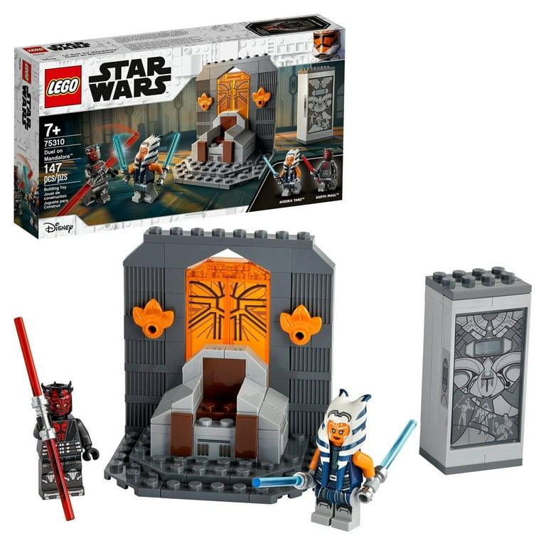 LEGO Star Wars: The Clone Wars Duel on Mandalore 75310 Building Toy  Featuring Ahsoka Tano and Darth Maul (147 Pieces) 