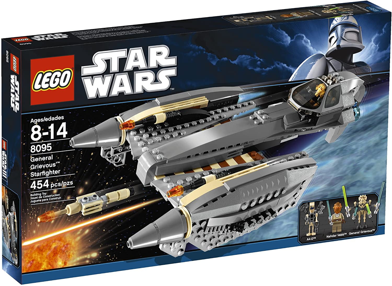 LEGO Star Wars Jedi Republic: General Grievous Starfighter Set