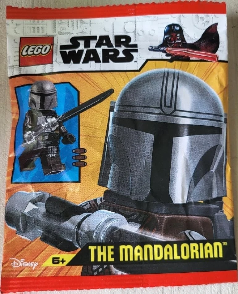 LEGO, Star Wars The Mandalorian Minifigure, Din Djarin with Dark