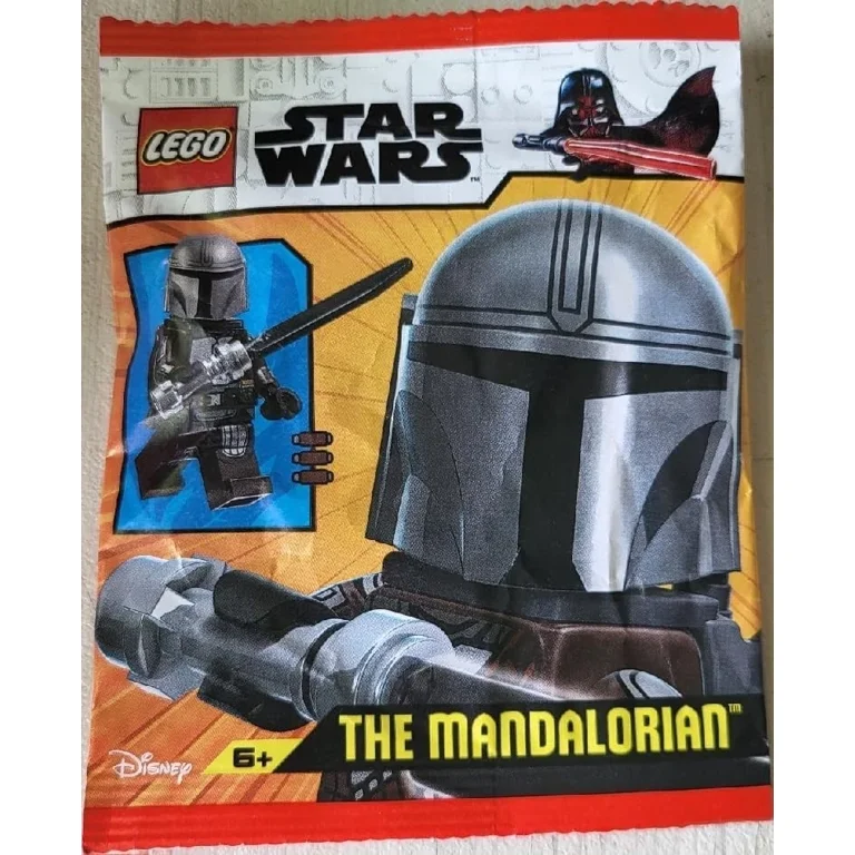 LEGO, Star Wars The Mandalorian Minifigure, Din Djarin with Dark