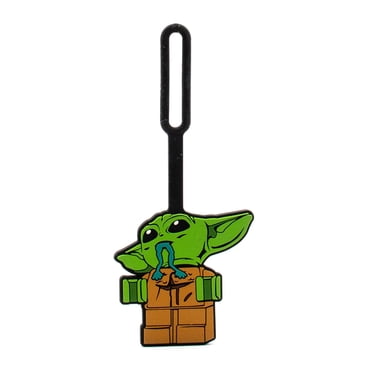 LEGO Star Wars The Mandalorian Silicone Bag Tag - Grogu Yum Yum