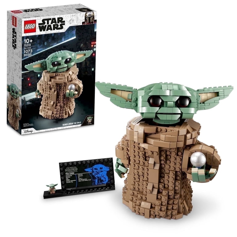 LEGO Star Wars: The Mandalorian The Child 75318, Baby Yoda Figure