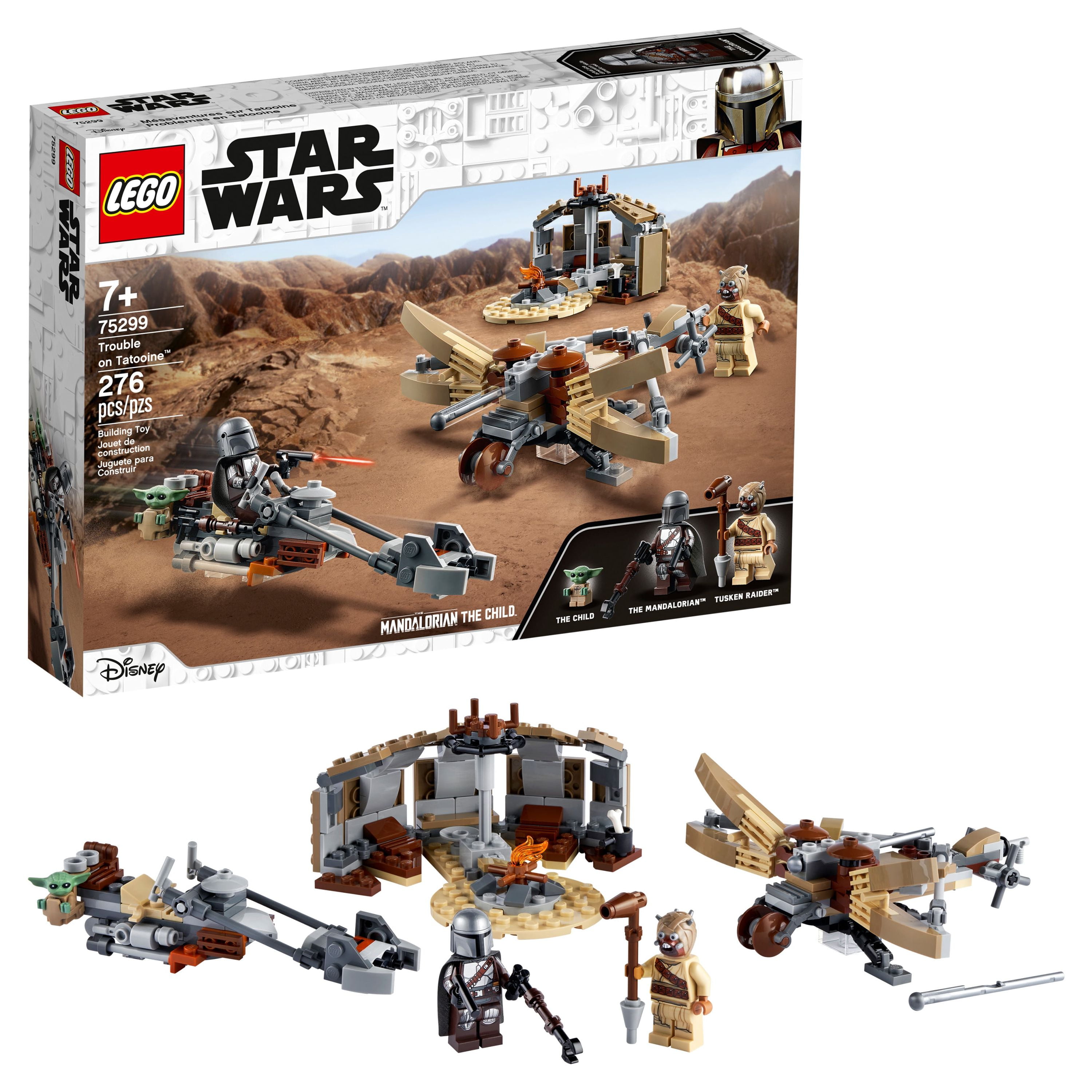 LEGO Star Wars: The Mandalorian Trouble on Tatooine 75299 Building Toy for  Kids (277 Pieces)