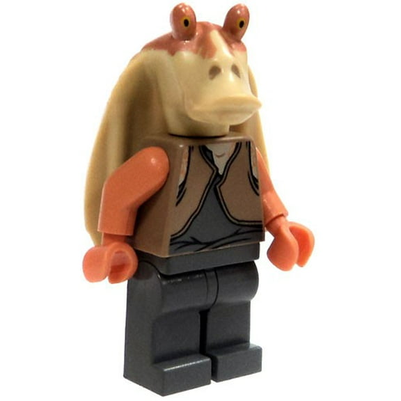 LEGO Star Wars The Phantom Menace Jar Jar Binks Minifigure [Version 2] [No Packaging]