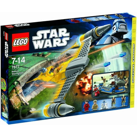LEGO Star Wars The Phantom Menace Naboo Starfighter Exclusive Set #7877