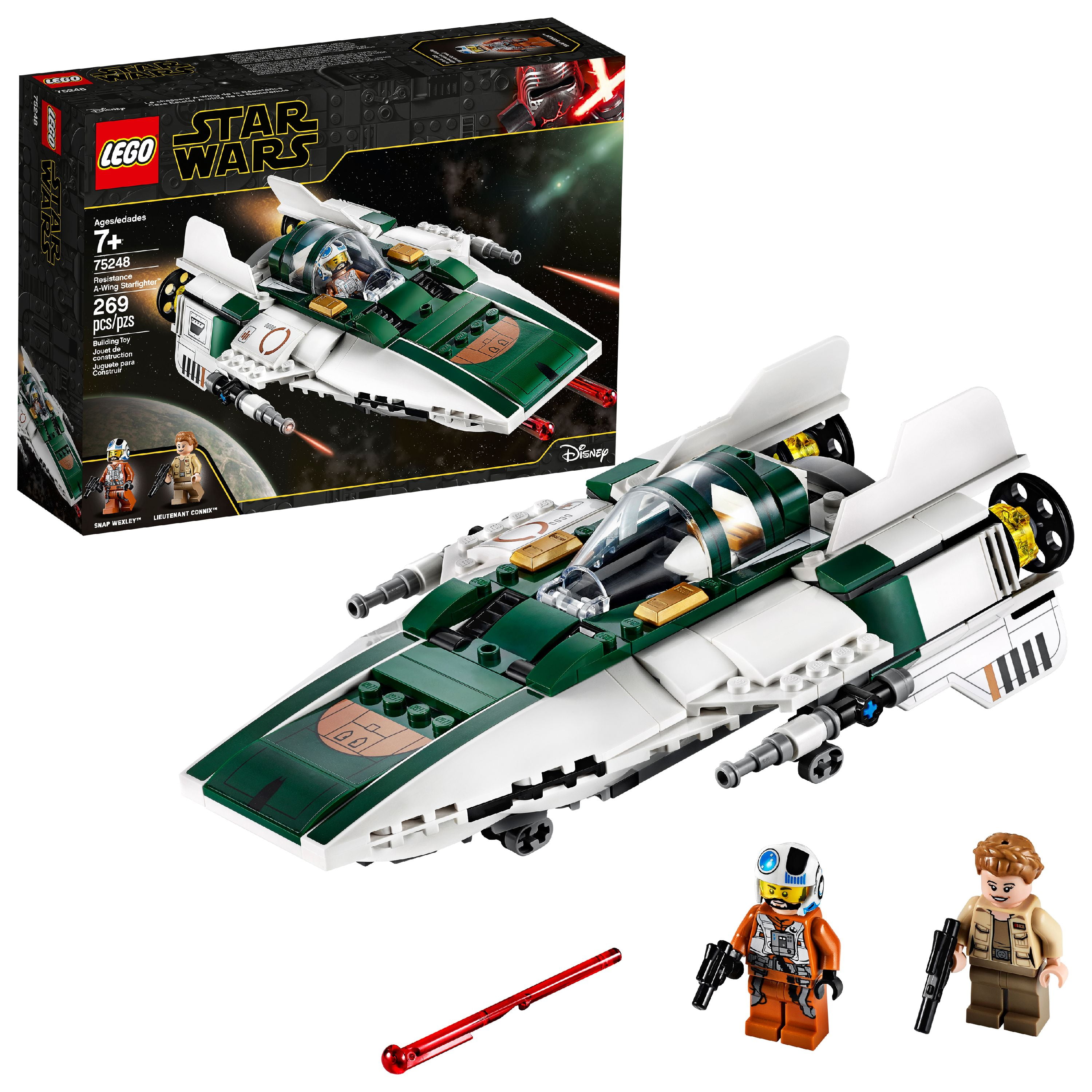 LEGO Star Wars Resistance A-Wing Starfighter 75248, 269 Pieces