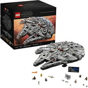 LEGO Star Wars Ultimate Millennium Falcon 75192 - Expert Building Set and Starship Model Kit, Movie Collectible, Featuring Classic Figures and Han Solos Iconic Ship, Best Gift for Adults
