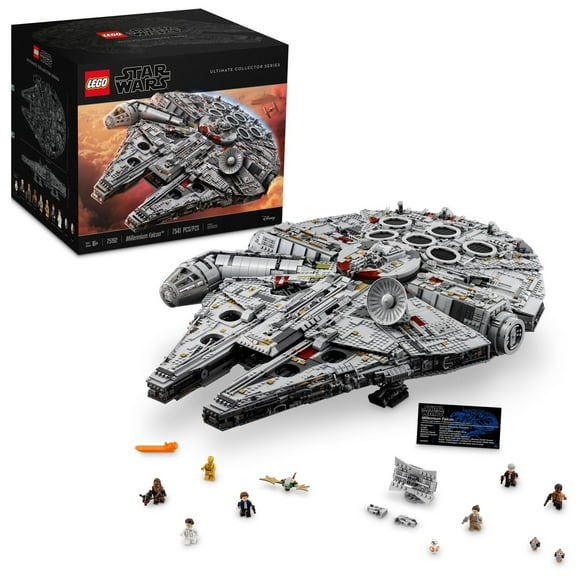 LEGO Star Wars Millennium Falcon - Building Set for Adults, Ages 16+ - Gift for Wedding, Groom - Movie Collectible Model Kit - Display in Home or Office - 75192