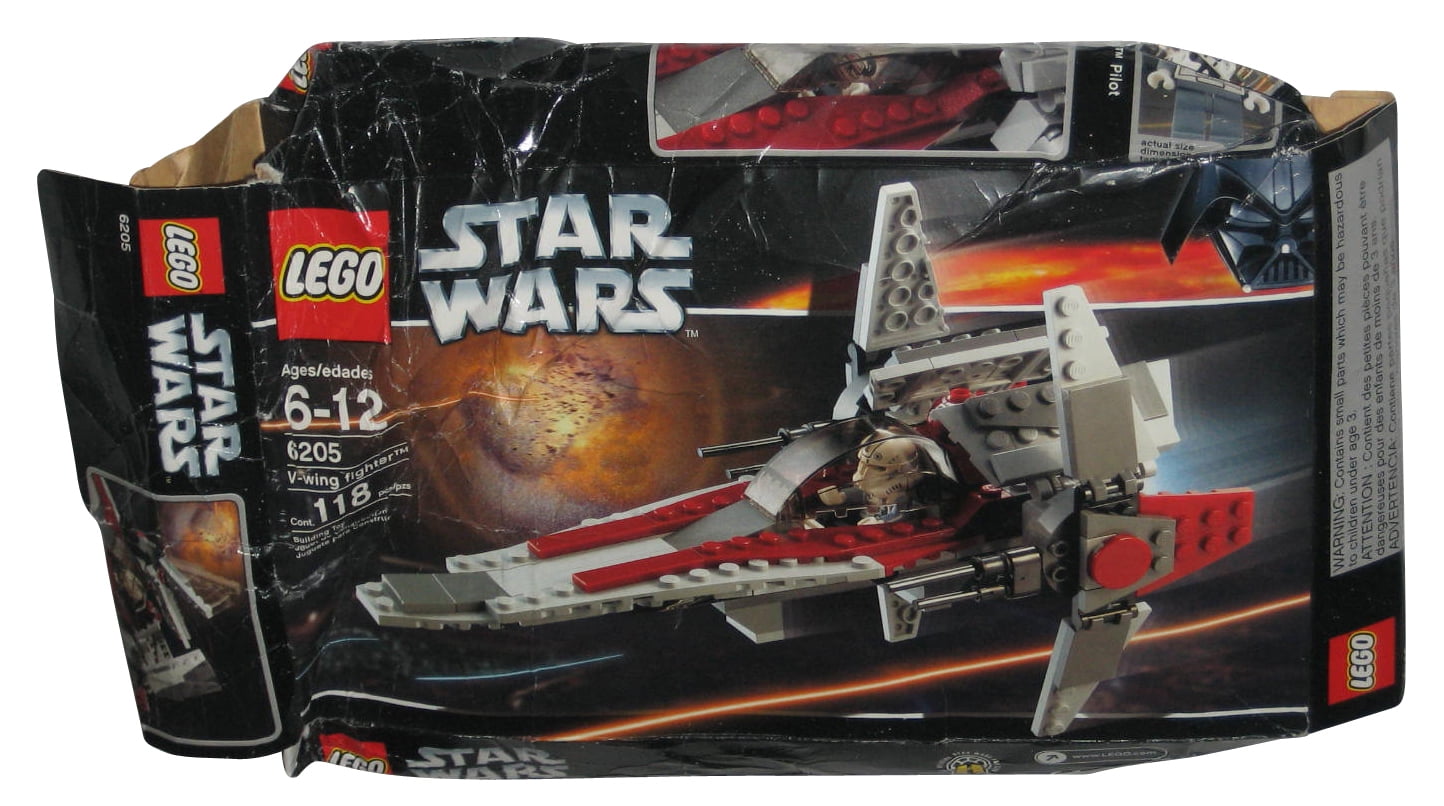 LEGO Star Wars VWing Fighter Building Toy Set 6205