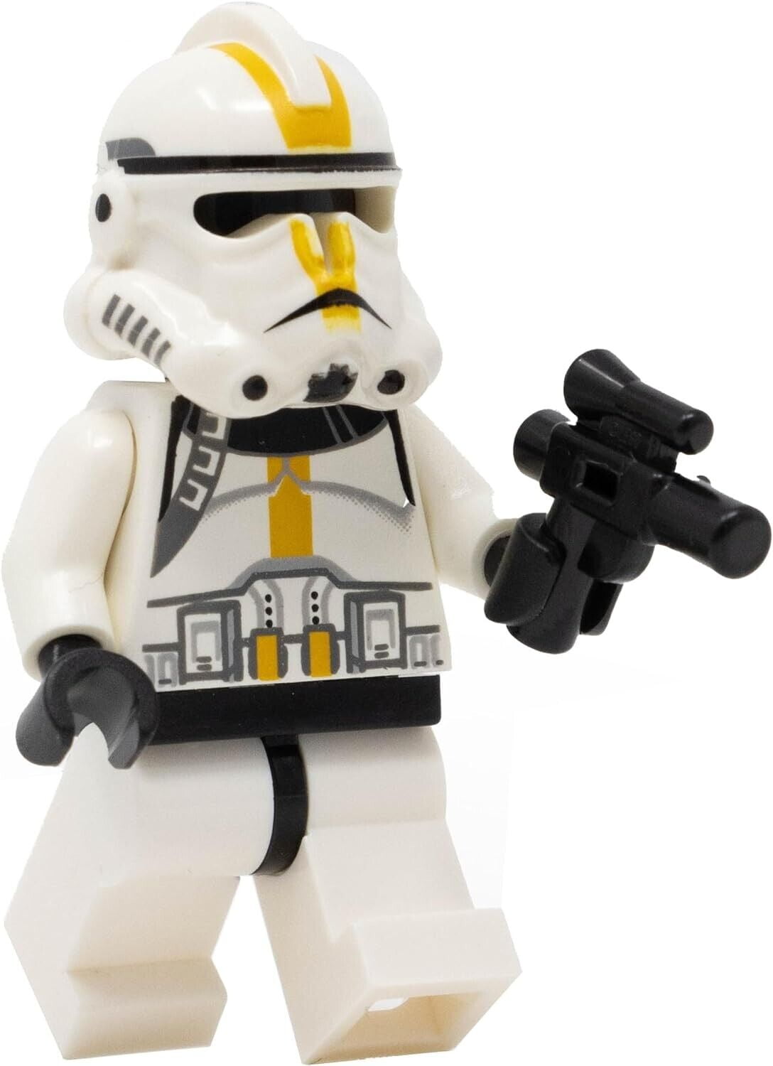 LEGO Star Wars Yellow Ep 3 Clone Trooper Minifigure (Phase 2) with Blaster