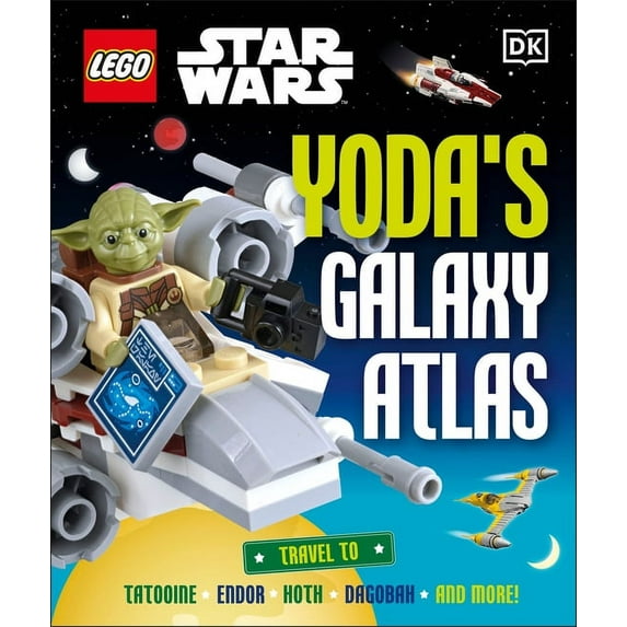 Lego Star Wars Yoda's Galaxy Atlas (Library Edition): Much to See, There Is..., (Hardcover)