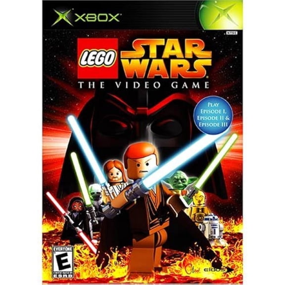 Pre-Owned LEGO Star Wars, for Xbox, Action & Adventure Video Game, Parental Controls, 2 Offline Players