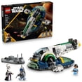 thumbnail image 1 of LEGO Star Wars: Attack of the Clones Jango Fett's Starship Building Toy - Pretend Play Set for Boys & Girls, Ages 9+ - Collectible Model Kit & Kids Room Decor - Gift for Birthdays - 75433, 1 of 8