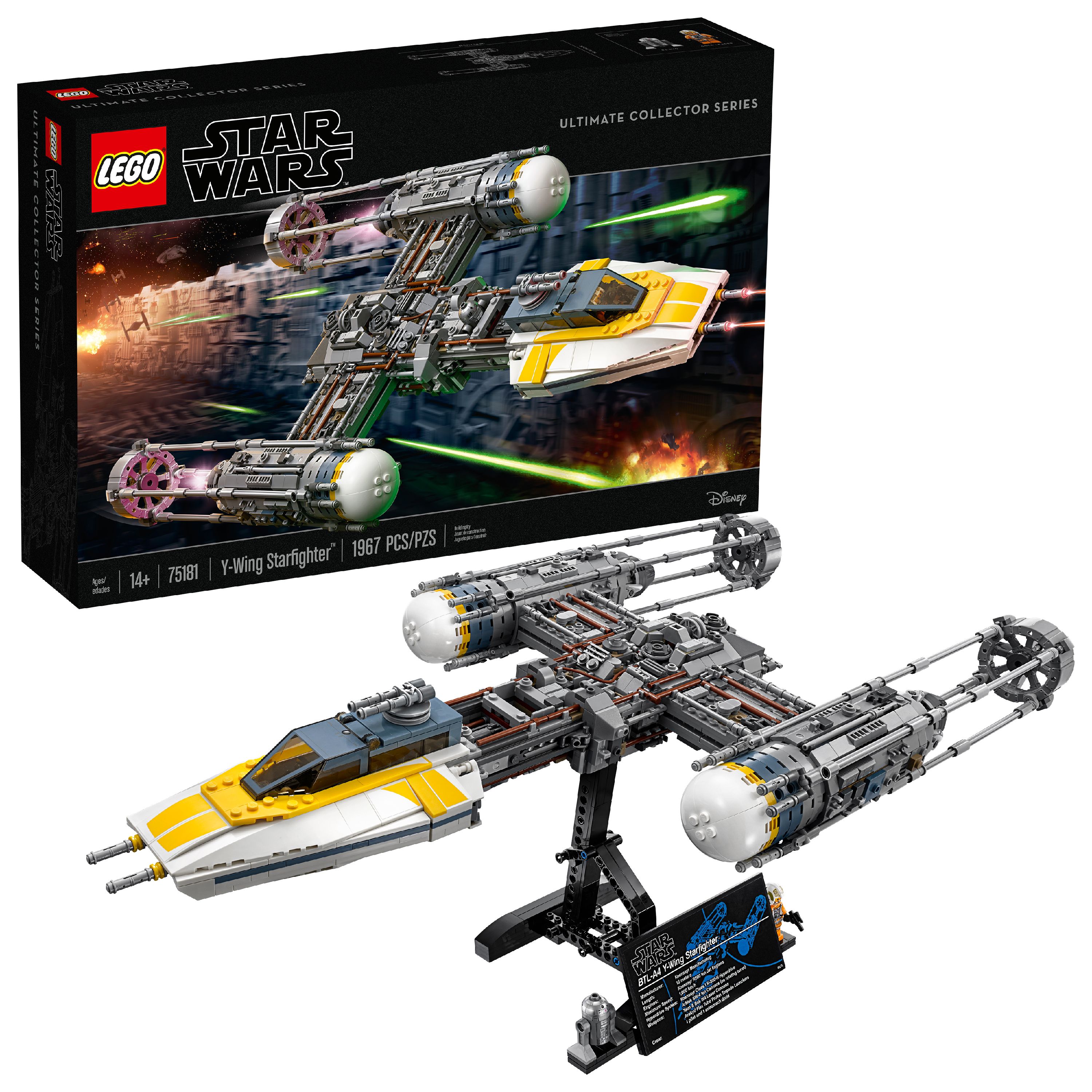 LEGO Star WarsY-Wing Starfighter 75181 Star Wars Ultimate Collector Toy - image 1 of 6