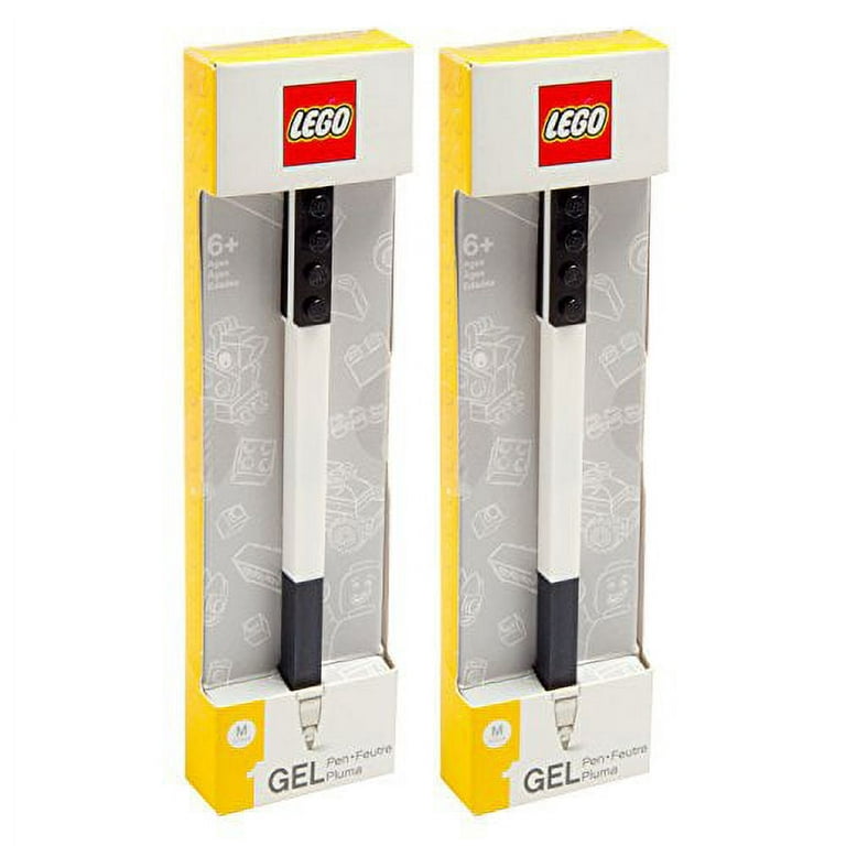 Lego Stationery - Set 2 Pen Gel - Penna Penne Gel - Scuola