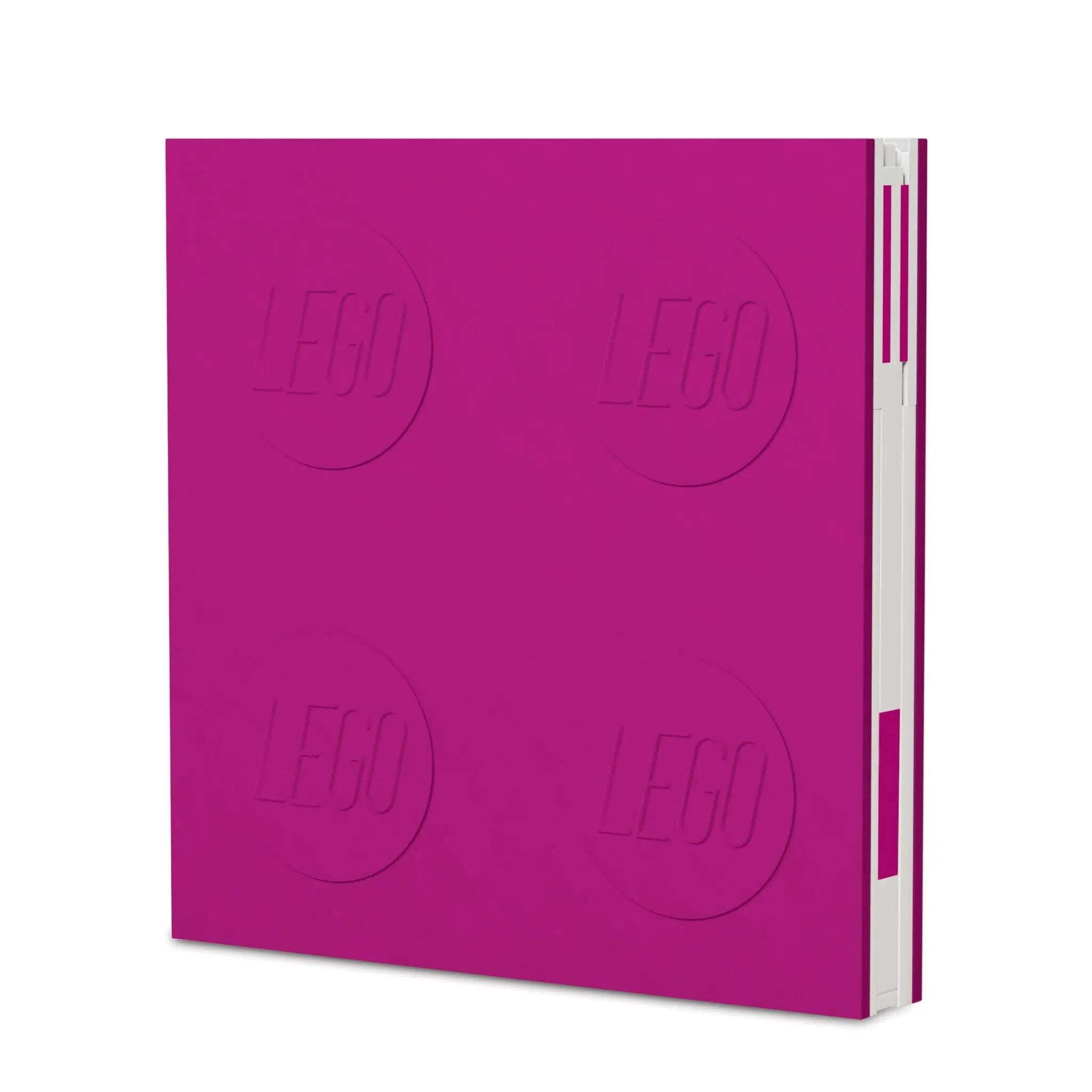 LEGO Stationery Locking Notebook with Gel Pen - Violet (52438)