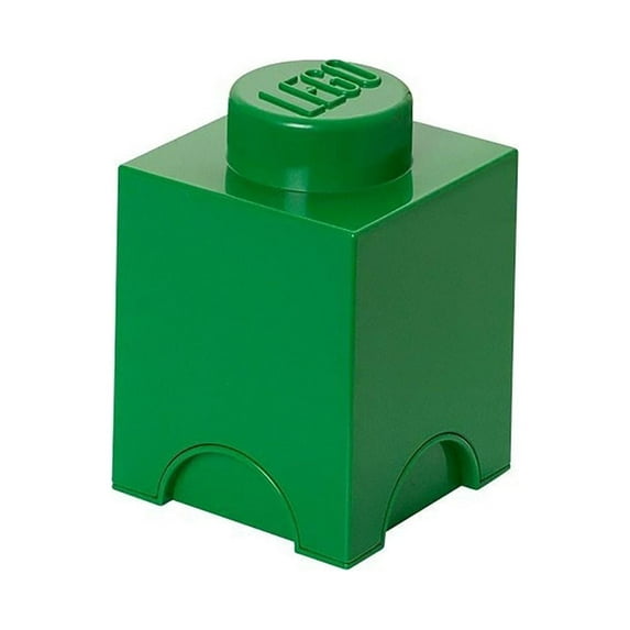 LEGO Storage Brick 1, Dark Green
