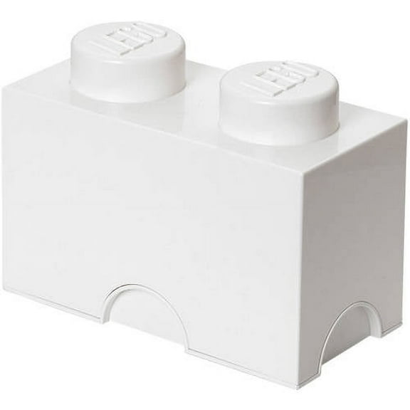 LEGO Storage Brick 2 Toy Box, White
