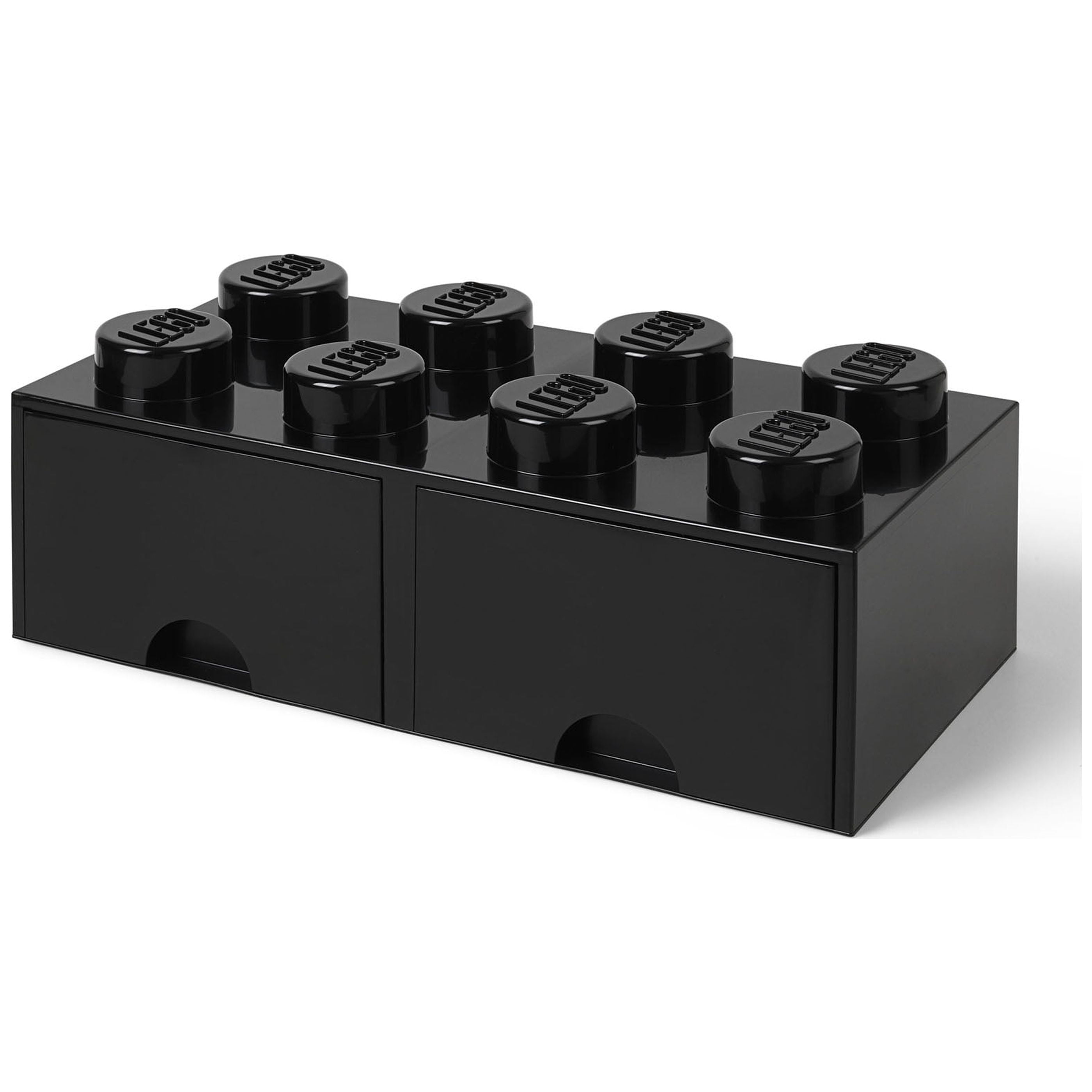 LEGO Storage Brick 8 (2 Drawers) - Bright Yellow 