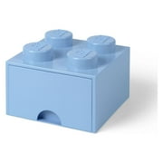 LEGO Storage Brick Drawer 4, Light Royal Blue