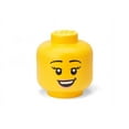 thumbnail image 1 of LEGO Storage Products: 40320803 Large Head Yellow - Happy Girl, 1 of 5