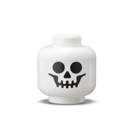 LEGO Storage Products: 40330803 Mini Head White - Skeleton