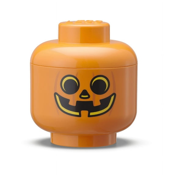 LEGO Storage Products: 40330804 Mini Head Orange - Pumpkin 