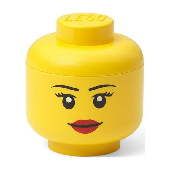 LEGO Storage Products: 40331725 Mini Head Yellow - Girl