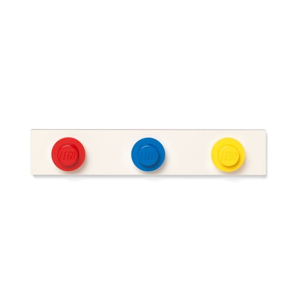 LEGO Storage Products: 41110001 Red, Blue, Yellow Wall Hanger Rack