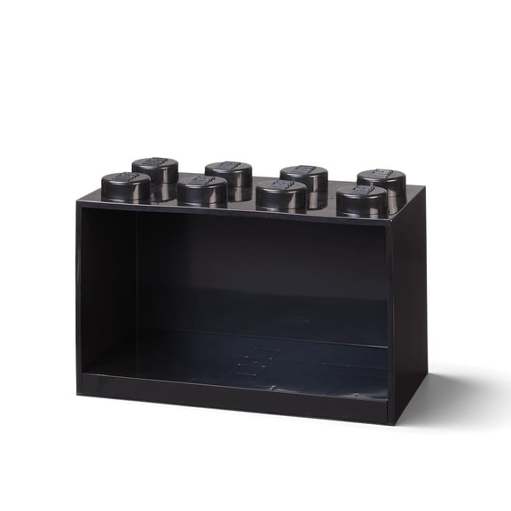 LEGO Storage Products: 41151733 8-Stud Brick Shelf - Black