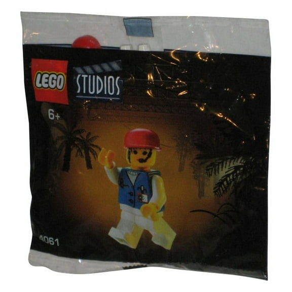 LEGO Studios (2001) Jurassic Park III Director Assistant Mini Figure Toy Bagged Set 4061