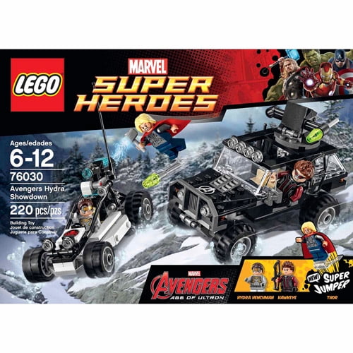 Chaiselong øjenvipper oase LEGO Super Heroes Avengers Hydra Showdown - Walmart.com