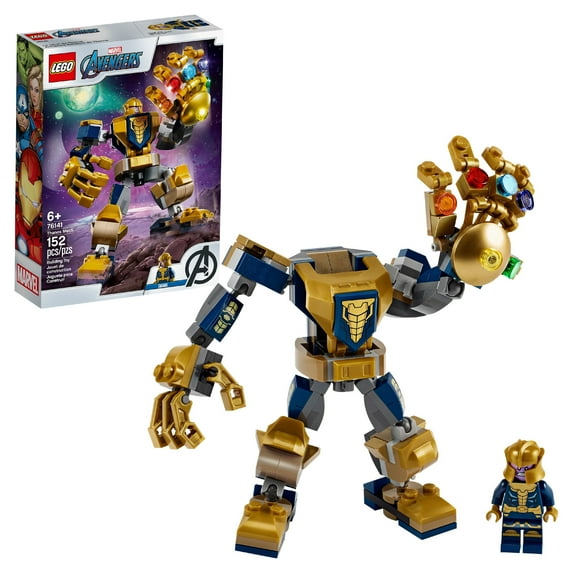 LEGO Super Heroes Avengers Thanos Mech Building Set, Ages 6+, 152 Pieces