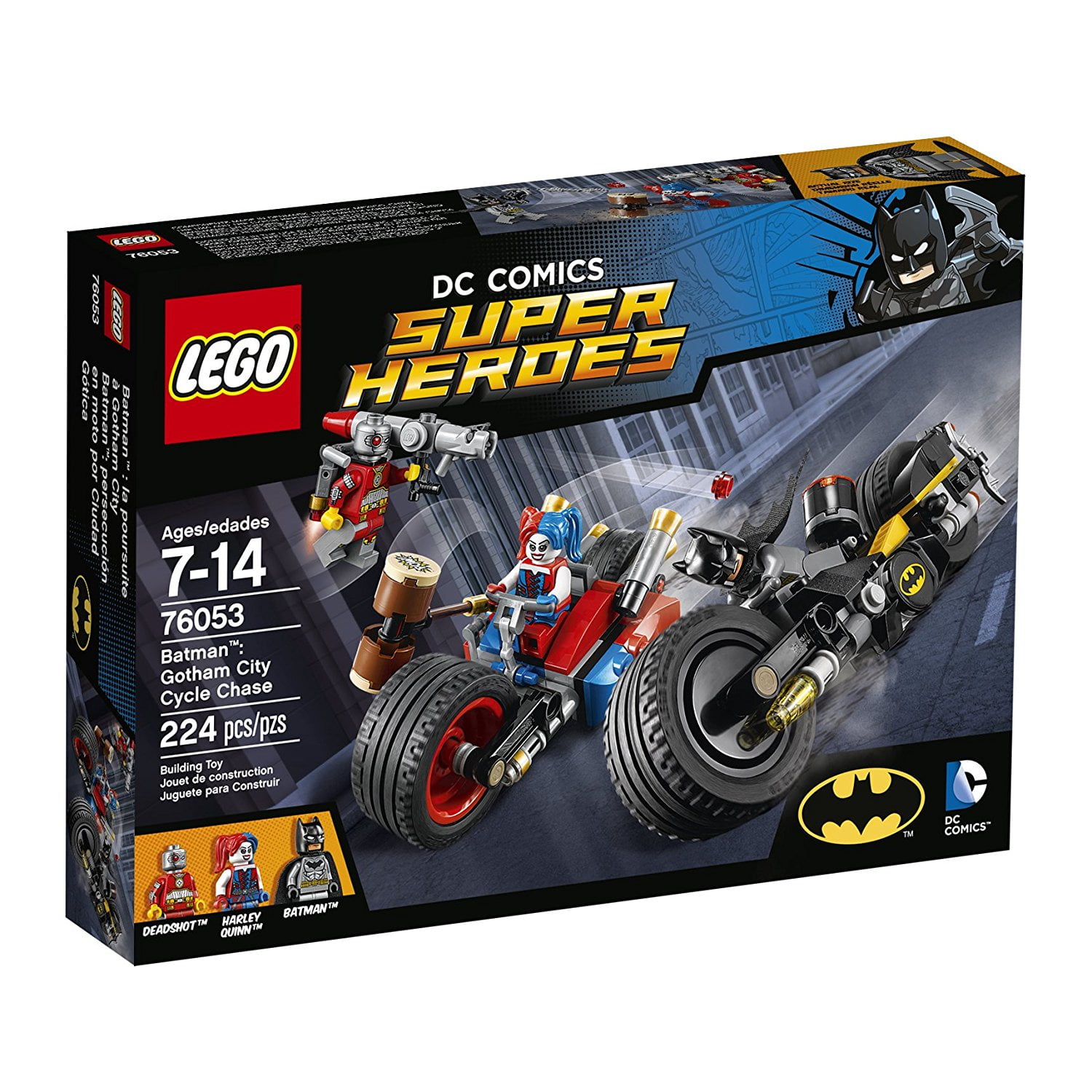  LEGO Super Heroes Batman: Gotham City Cycle Chase