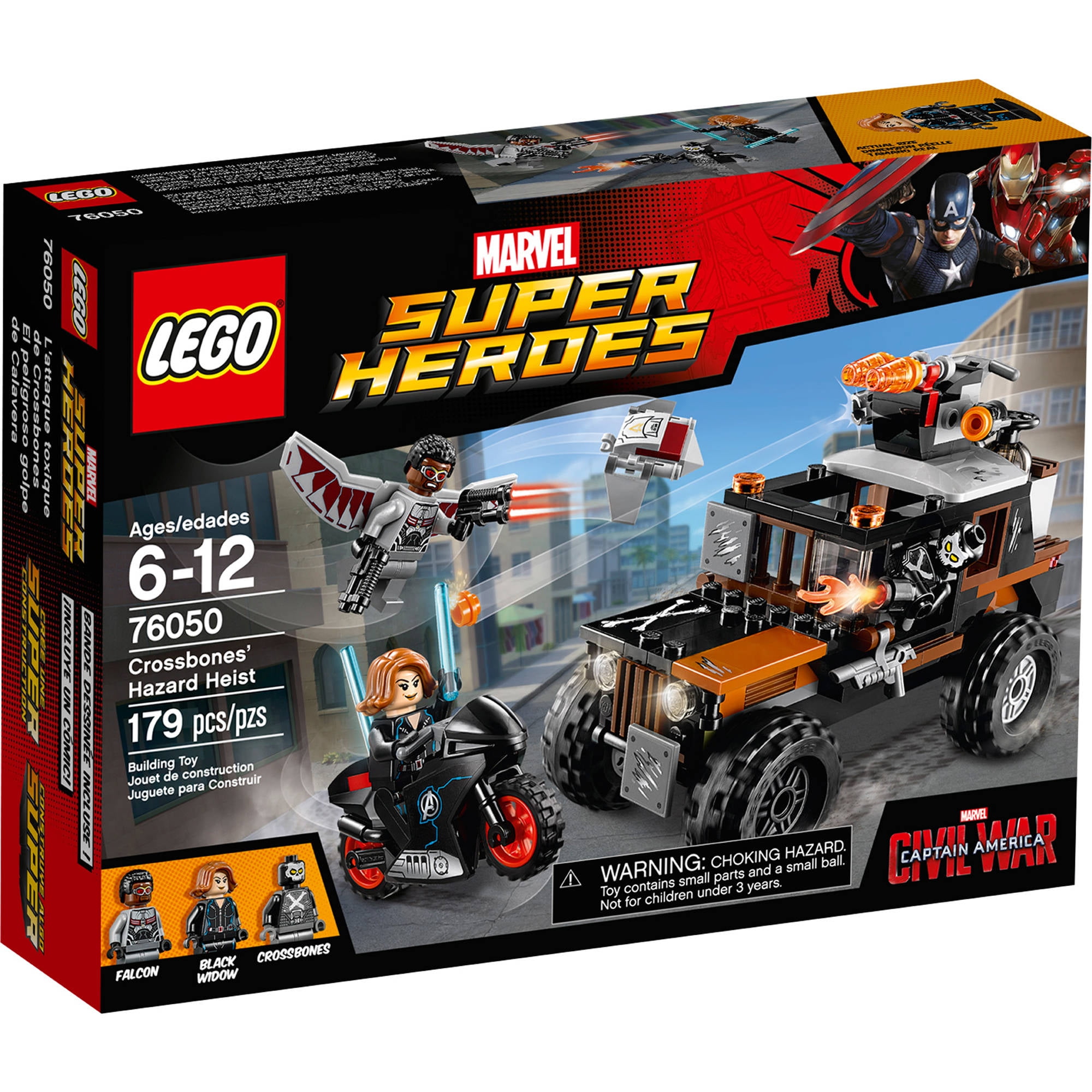 LEGO Heroes Crossbones' Hazard Heist 76050 - Walmart.com