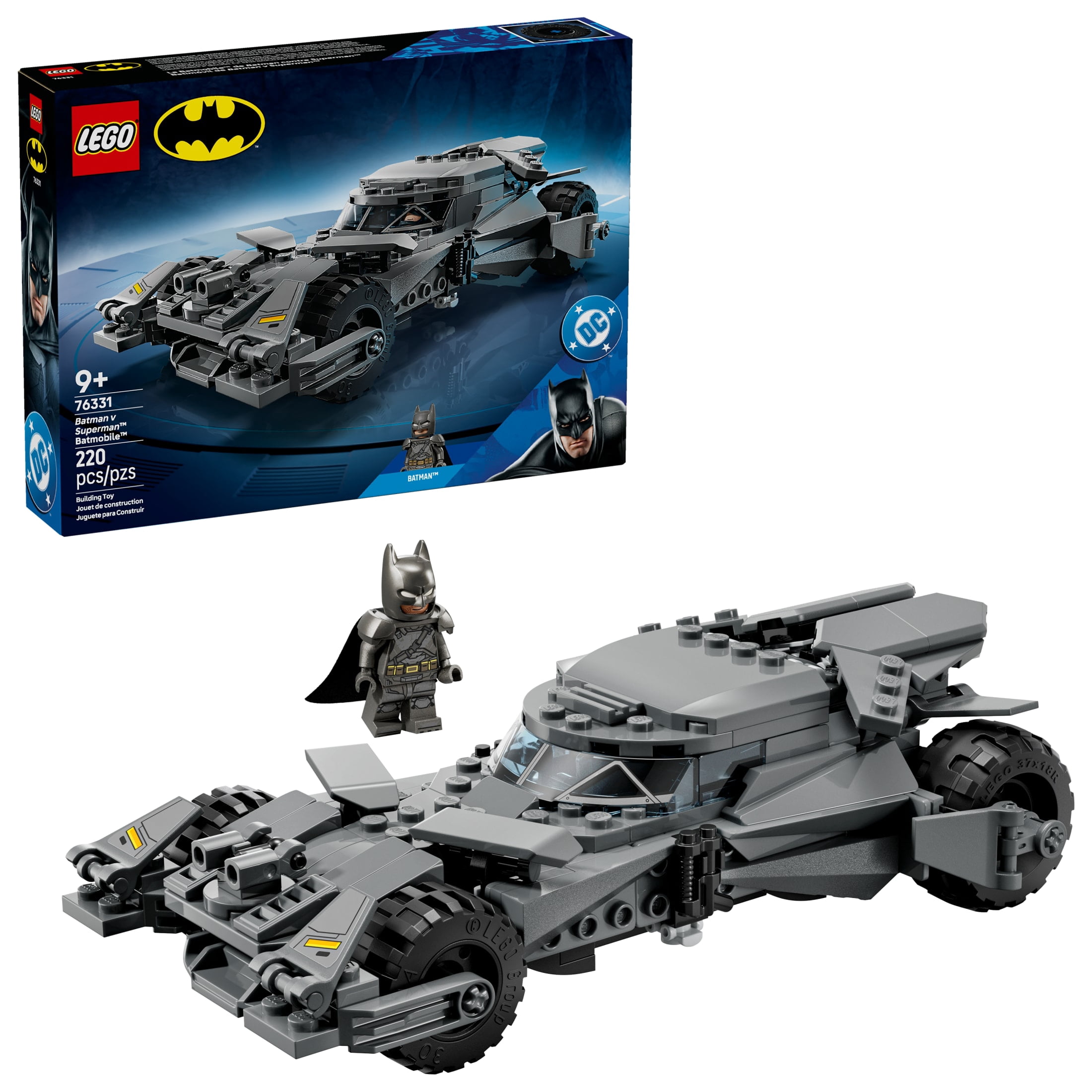 LEGO DC Batman: Batman v Superman Batmobile Building Blocks Set