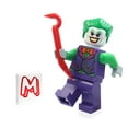 thumbnail image 1 of LEGO Super Heroes DC Batman Minifigure - Joker (in Orange Bow tie) with Crowbar 76119, 1 of 5