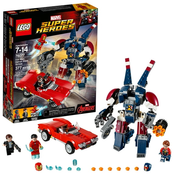 LEGO Super Heroes Iron Man Detroit Steel Strikes (76077)