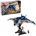 thumbnail image 1 of LEGO Marvel Avengers: Age of Ultron Quinjet - Kids Toy for Boys and Girls, Ages 12+ - Avengers Toy With 5 Marvel Action Figures - Collectible Decor & Playset - Gift Idea for Birthdays - 76325, 1 of 8