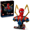 thumbnail image 1 of LEGO Marvel Iron Spider-Man Bust Collectible - Building Kit for Adults, Ages 18+ - Includes Iron Spider-Man Minifigure - Collectible Model for Super Hero Fans - Gift for Men and Women - 76326, 1 of 10